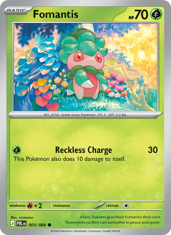 Carta Fomantis del set Oscuridad Absoluta