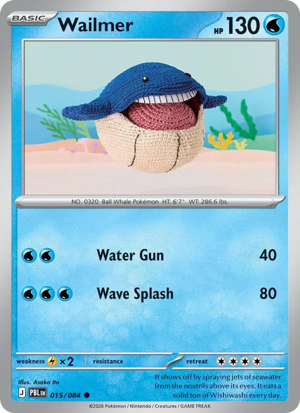 Card Wailmer from the Pitch Black set
