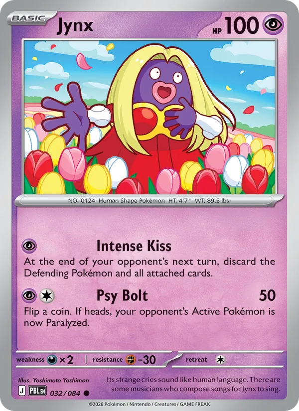 Card Jynx from the Pitch Black set