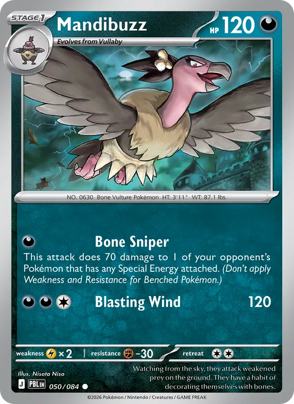Card Mandibuzz from the Pitch Black set