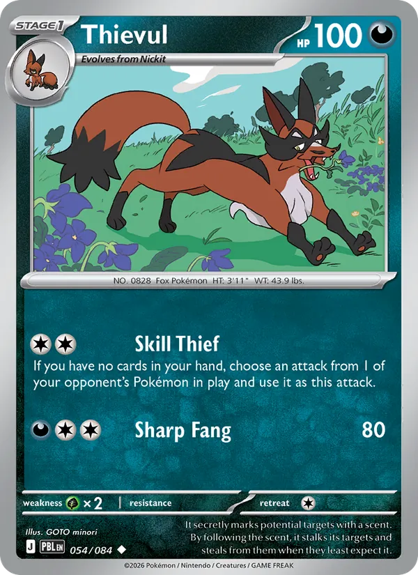 Card Thievul from the Pitch Black set