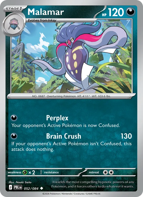 Card Malamar from the Pitch Black set