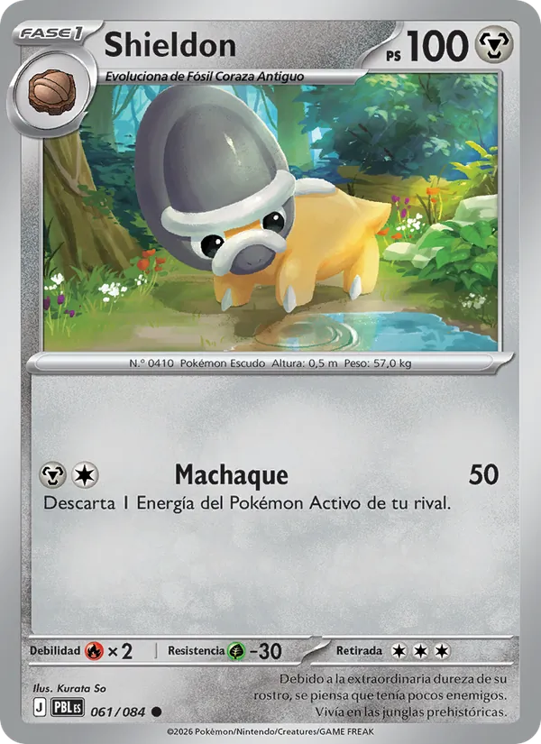 Carta Shieldon del set Oscuridad Absoluta