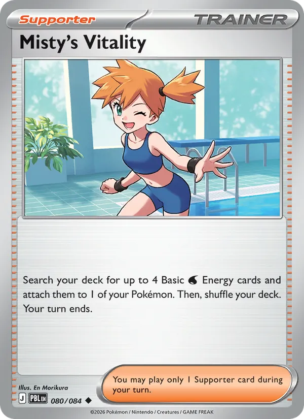 Card Misty's Vitality from the Pitch Black set