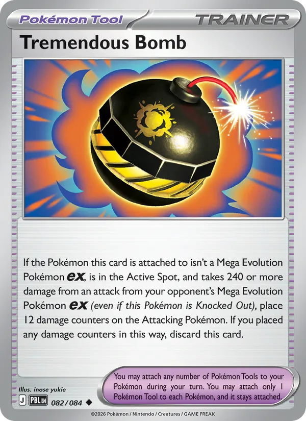 Card Tremendous Bomb from the Pitch Black set