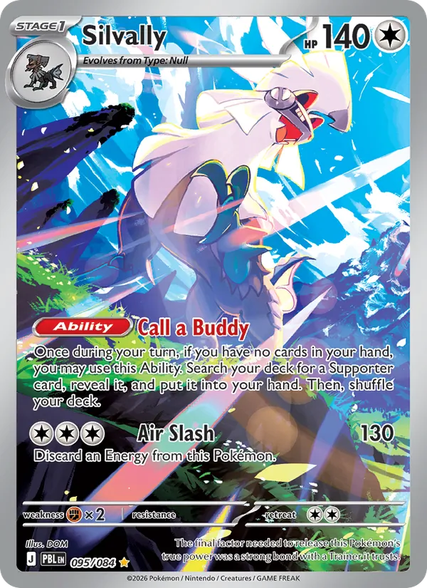 Card Silvally from the Pitch Black set