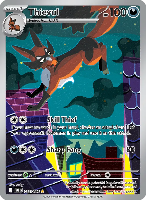 Card Thievul from the Pitch Black set