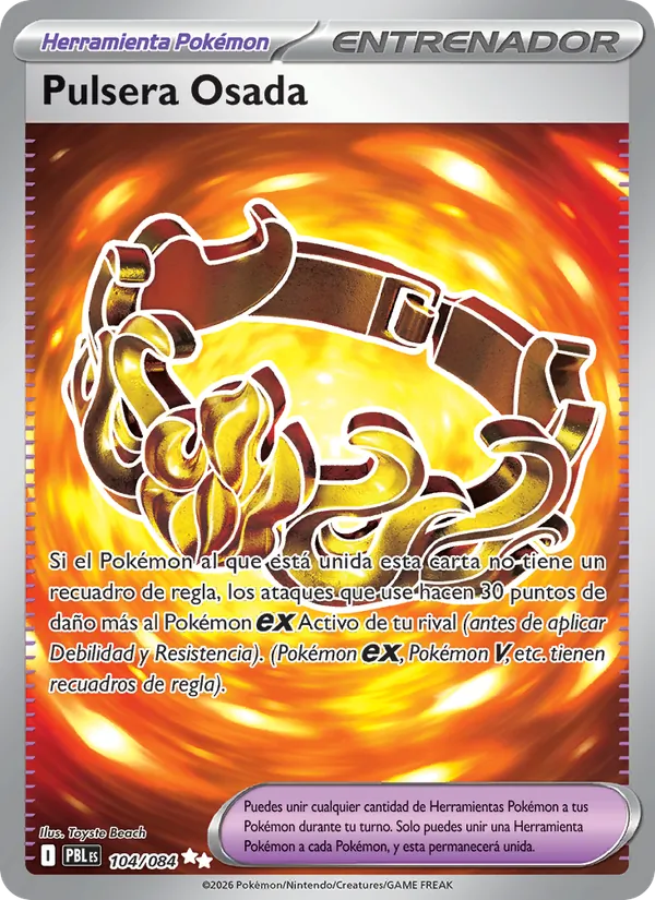 Carta Pulsera Osada del set Oscuridad Absoluta