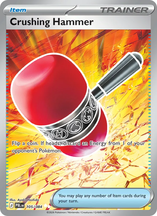 Card Crushing Hammer from the Pitch Black set