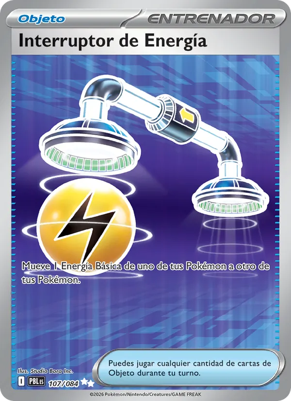 Carta Interruptor de Energía del set Oscuridad Absoluta